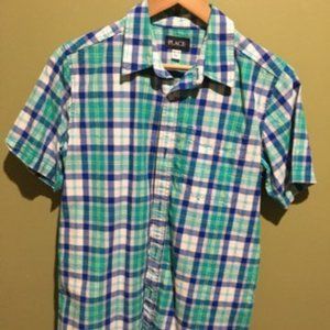 Big Boys SS button down shirt LIKE NEW (size 16)